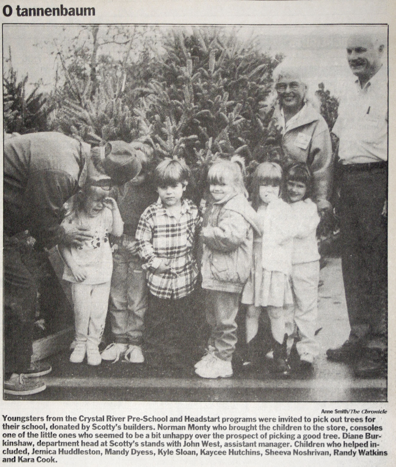 Head start Christmas tree
